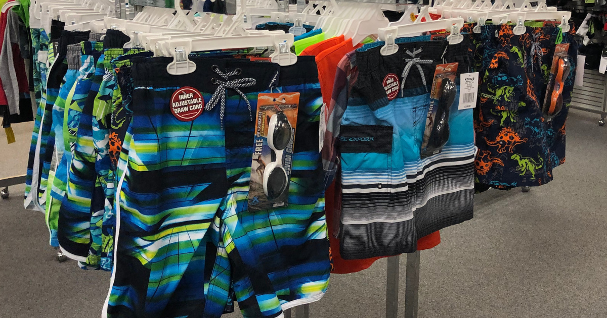 Kids Swimwear from $7.70 Shipped for Kohl's Cardholders (Regularly $22+)