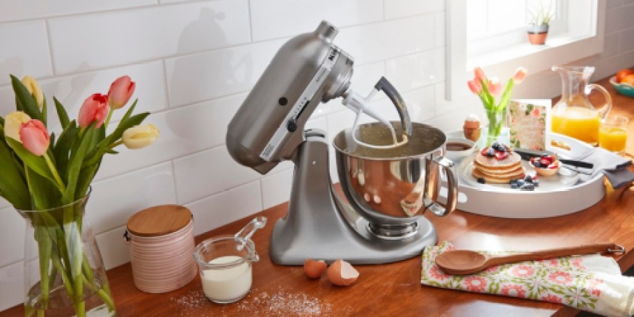 KitchenAid 5-Quart Tilt-Head Stand Mixer Value Bundle JUST $239.99 Shipped (Reg. $480)