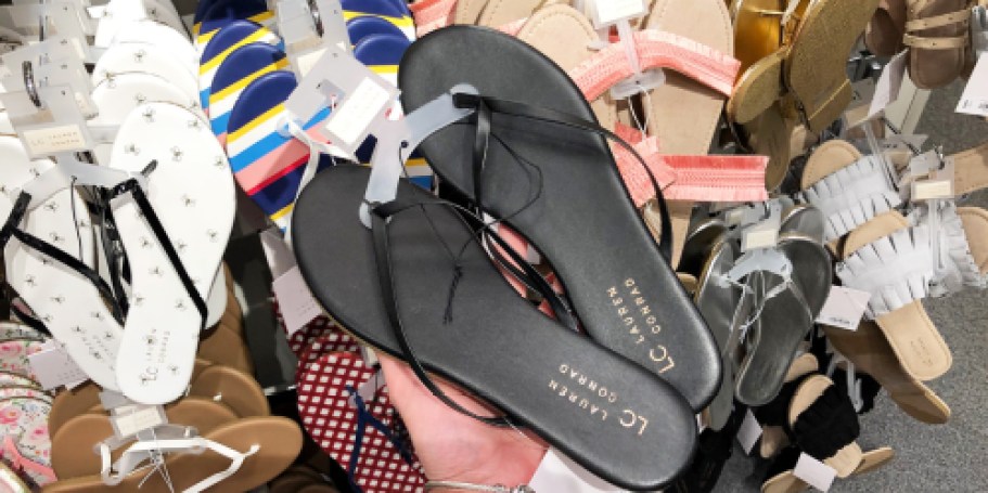Women’s Sandals from $7.79 on Kohls.com (Regularly $15)