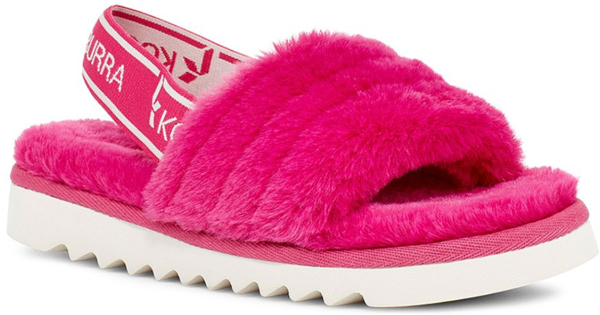 bright pink ugg slippers