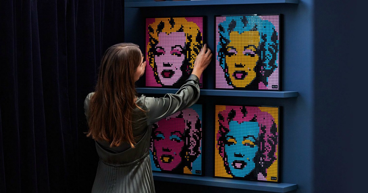 LEGO's New Pop Art Sets Let You Channel Your Inner Artist