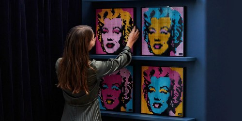 LEGO’s New Pop Art Sets Let You Channel Your Inner Artist