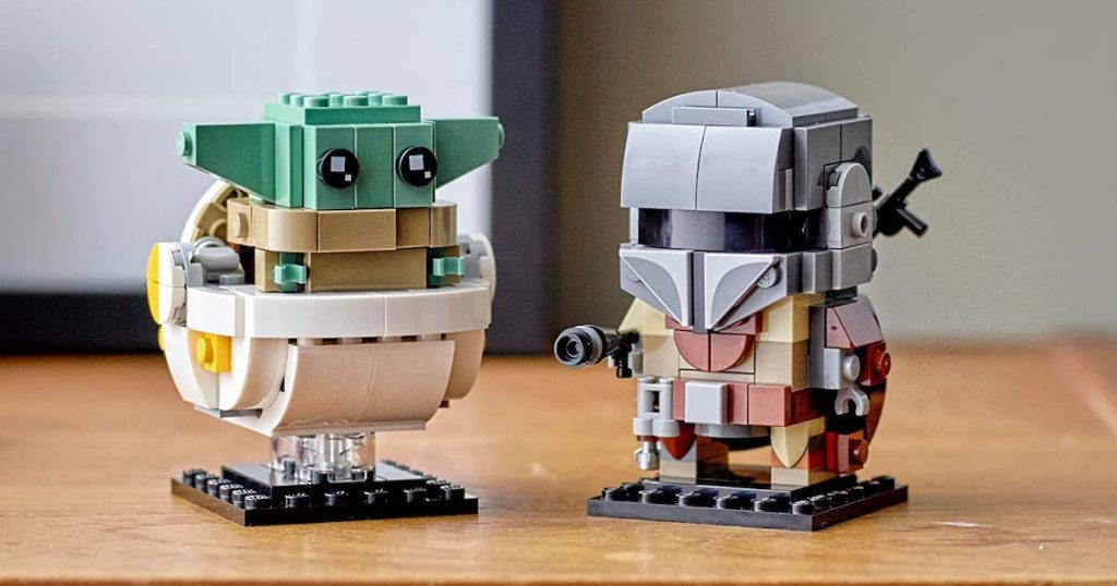 LEGO BrickHeadz Star Wars The Mandalorian & The Child is Available NOW â¢ Hip2Save