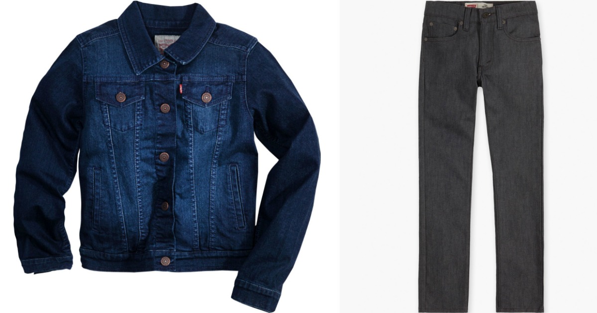 levis denim jacket kids