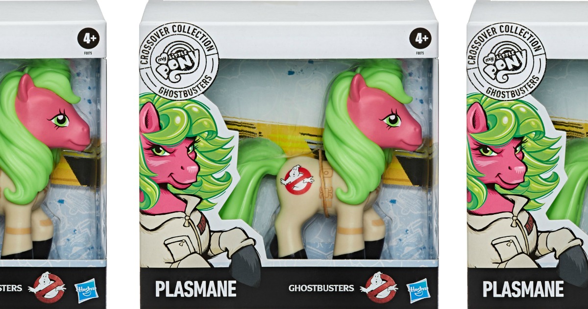My Little Pony figure with Ghostbuster theme in packaging