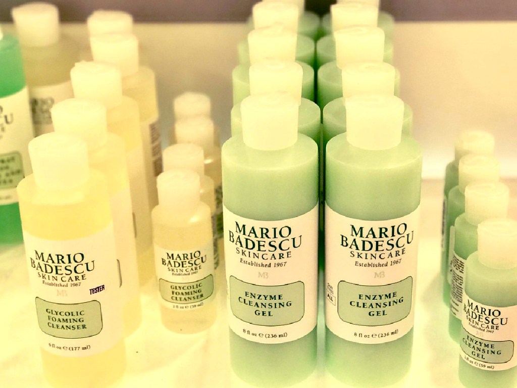 Mario Badescu Glycolic Foaming Cleansers and enzyme cleansing gel