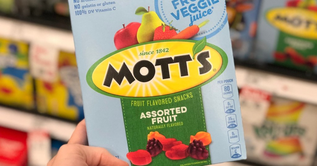 Mott's Assorted Fruit Snacks 40-Pack Only $5 on Amazon | Just 13¢ Per Pouch