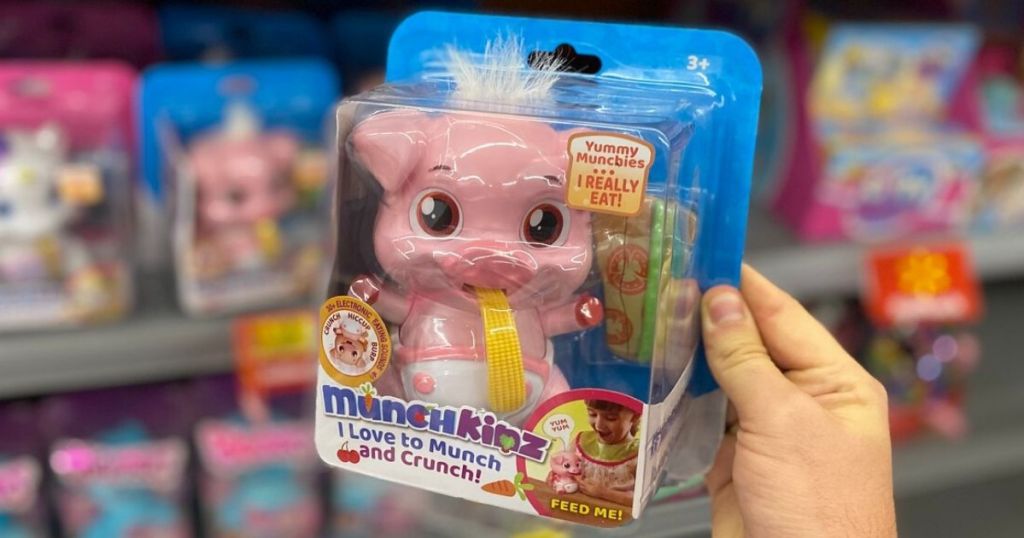 plastic electronic pig toy