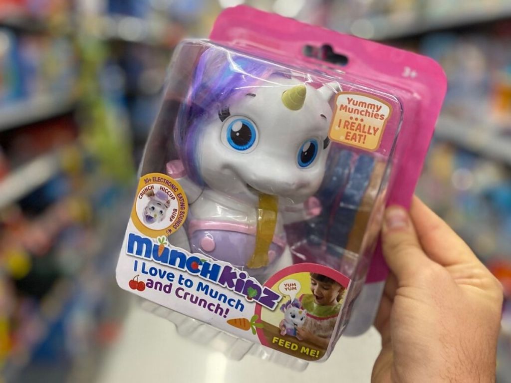 plastic interactive unicorn toy