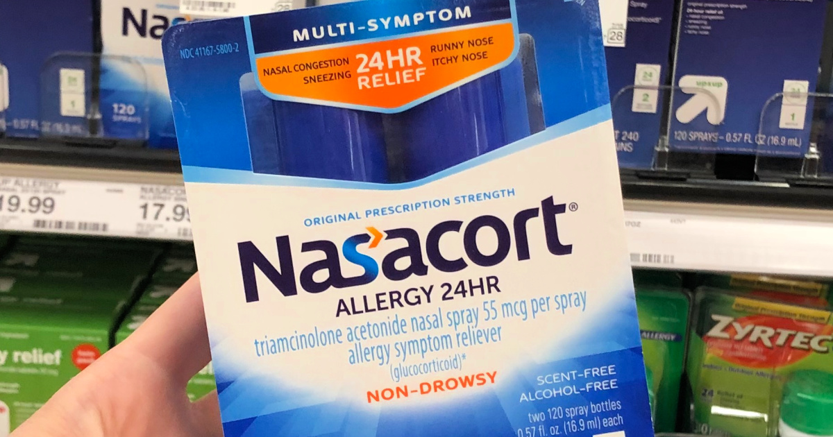 Nasacort Allergy Nasal Spray Only 11.67 Shipped on Amazon (Regularly 23)