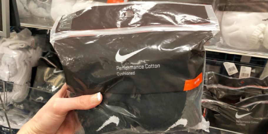 Nike Cushioned Socks 3-Pack Just $13.50 on Kohls.com (Reg. 18)