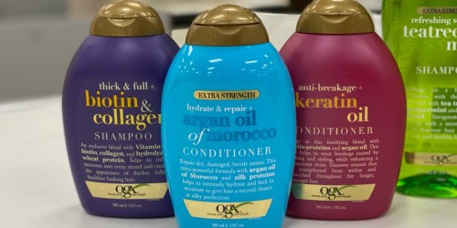 $4 Worth of New OGX Hair Care Coupons