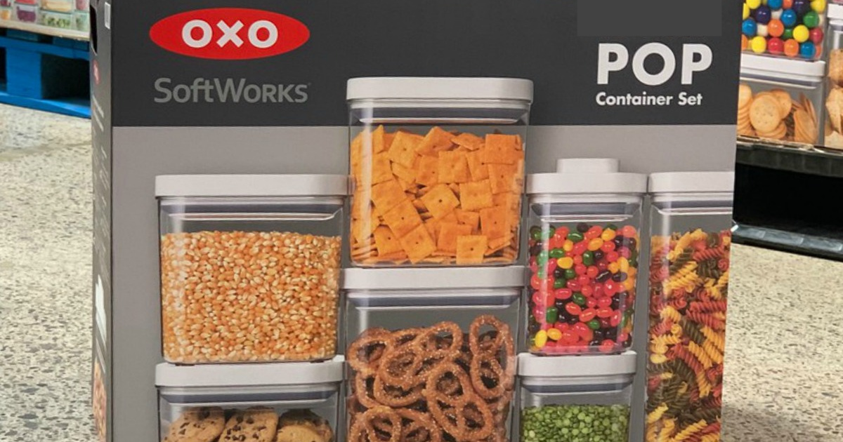OXO 6-Piece Bulk Storage POP Container Set