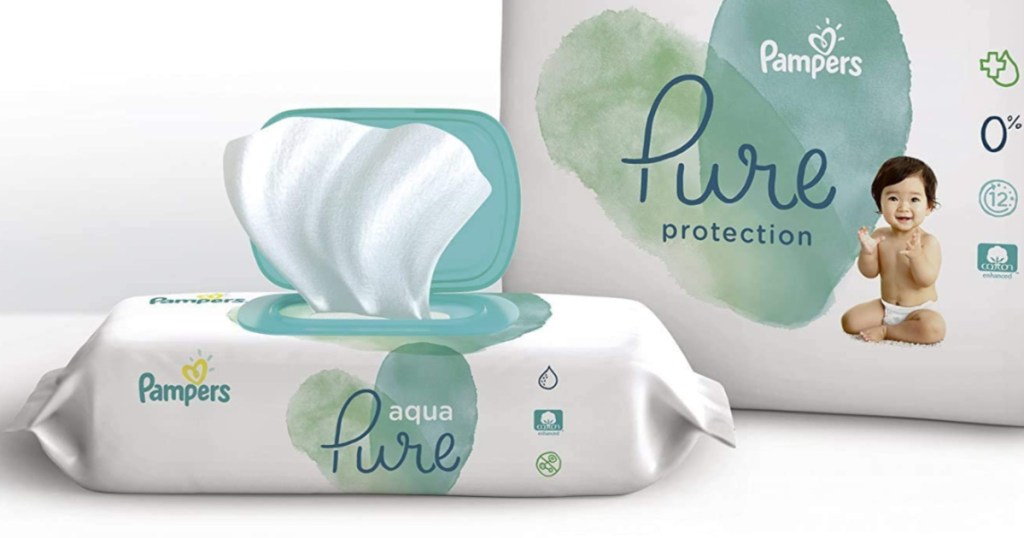 Pampers Aqua Pure Sensitive Baby Wipes 672Count Just 15 on Amazon
