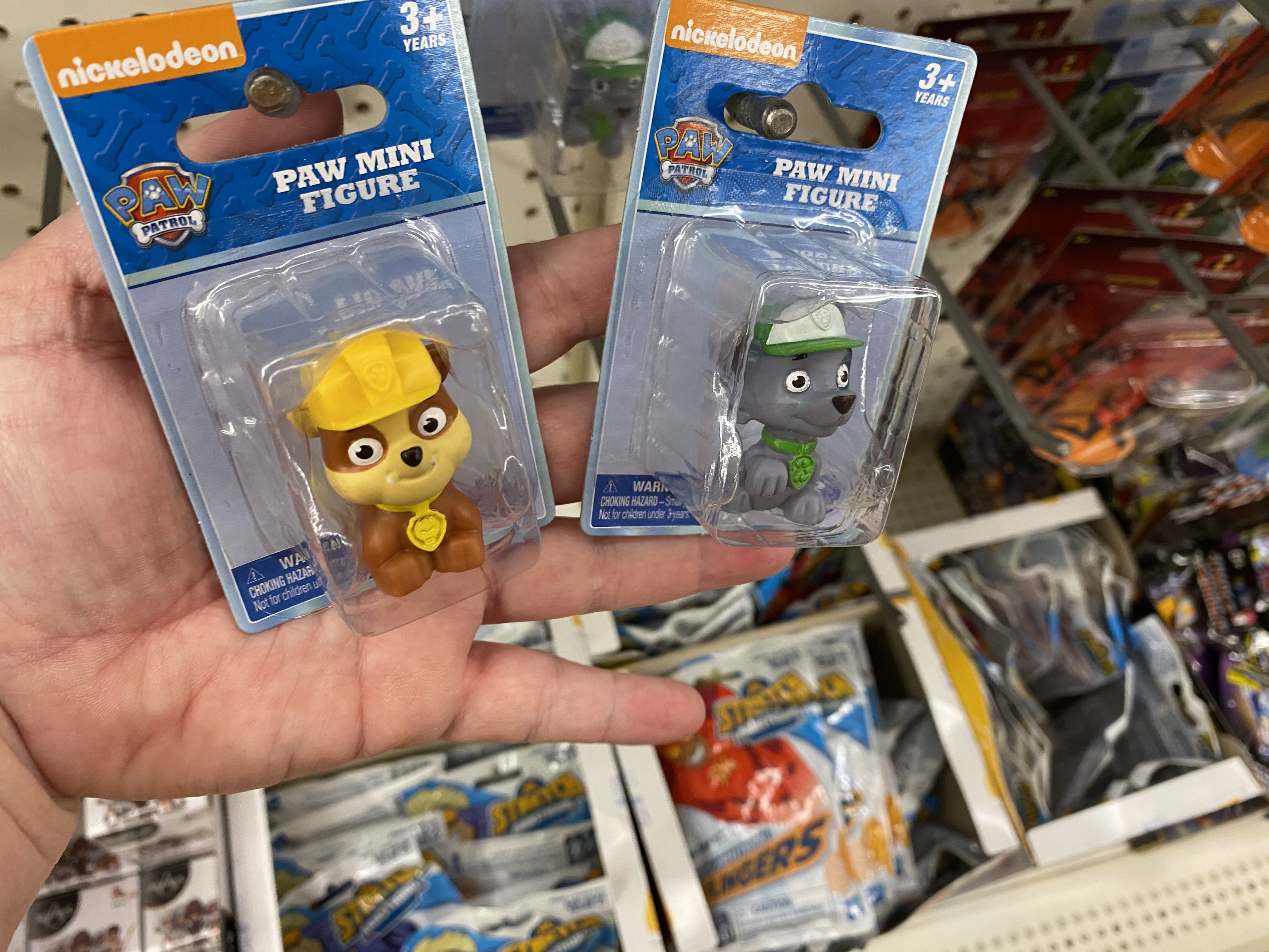 paw patrol mini figures dollar tree