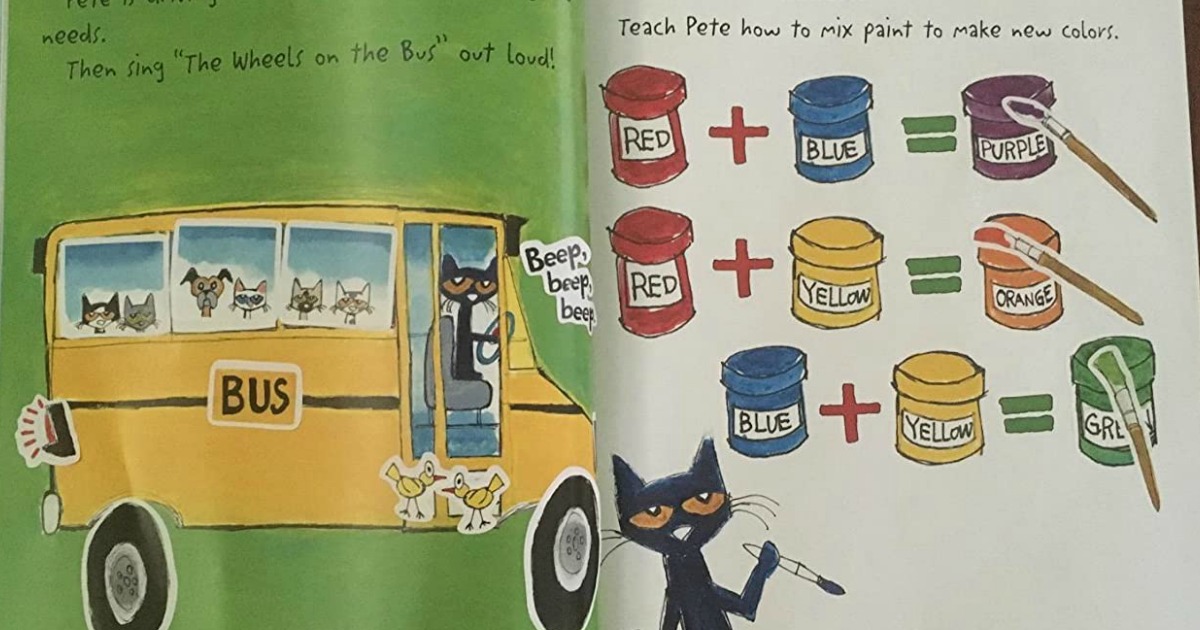 Pete The Cat Giant Sticker Book Only 5 On Walmart Regularly 13 Hip2save