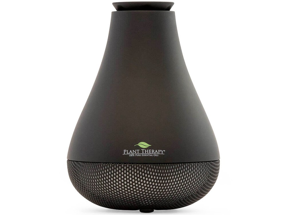 black droplet shaped oil diffuser