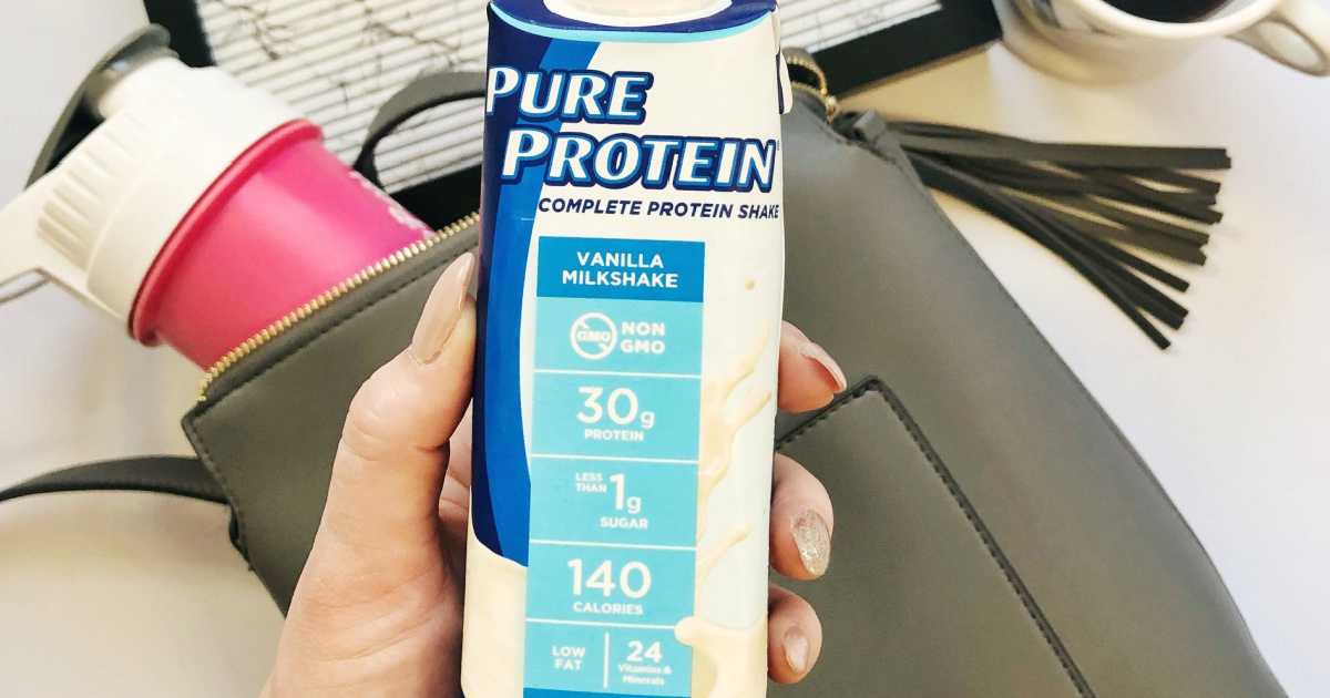 Pure Protein Shakes 12Pack from 14.66 on Amazon Just 1.22 Per Shake