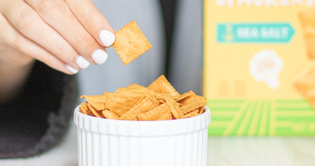 6 Boxes of Real Food Cauliflower Crackers Just 9 Shipped (Only 1.50