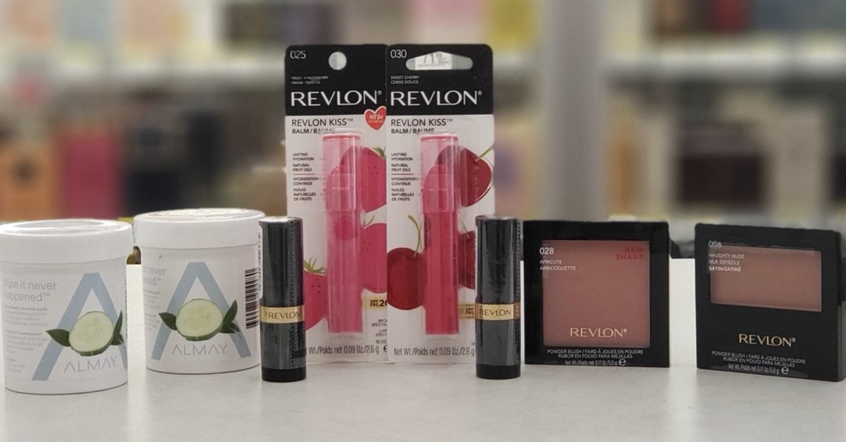 Revlon and Almay Cosmetics at Walgreens