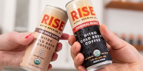 Up to 50% Off Rise Brewing Co. Nitro Cold Brew Coffee + Free Shipping