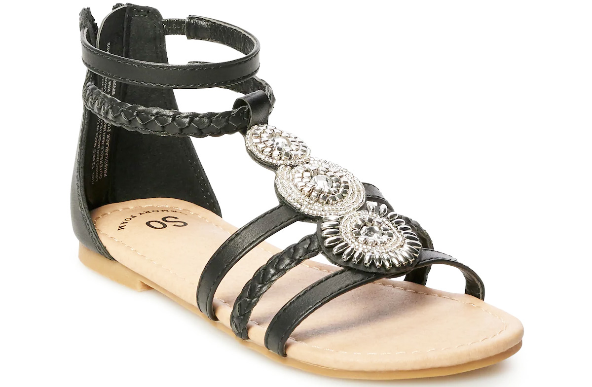 Kohls best sale sandals girls