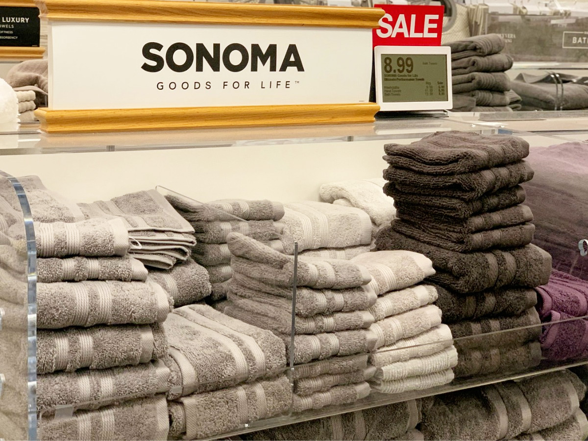 sonoma bath towels