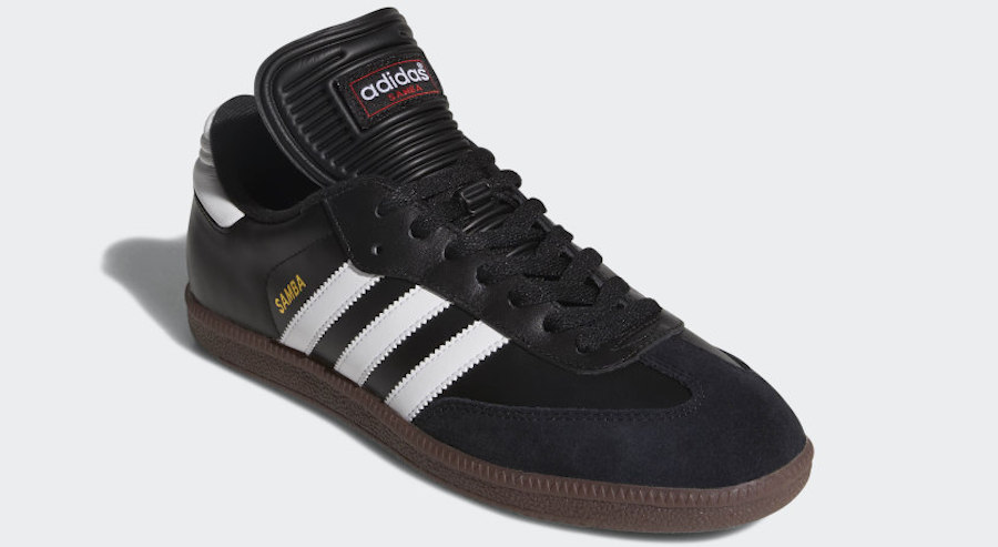 samba adidas all black