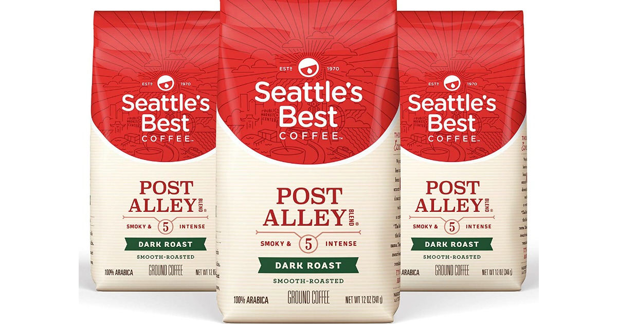 Seattle’s Best Ground Coffee 12oz Bag Only 3.30 Shipped on Amazon