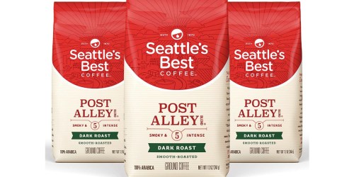 Seattle’s Best Ground Coffee 12oz Bag Only $3.30 Shipped on Amazon