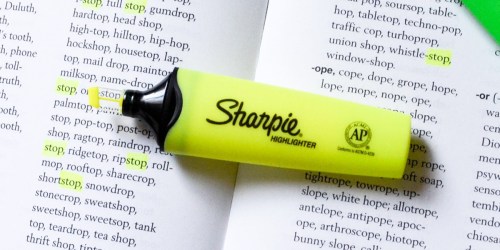 Sharpie Clear View Highlighter 12-Pack Just $6.29 on Amazon | Only 52¢ Each