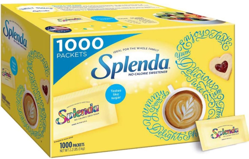 Splenda 1000 count packets box