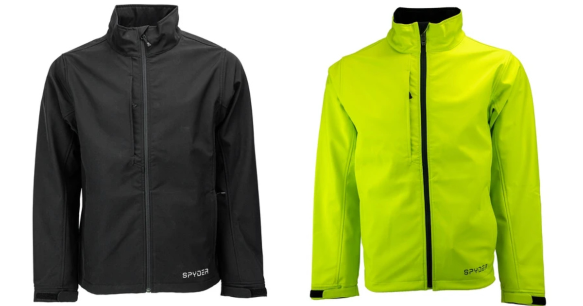 spyder elevation softshell jacket