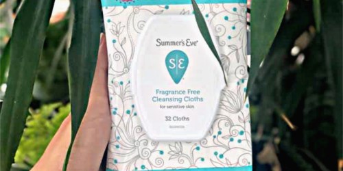 Summer’s Eve Cleansing Cloths 32-Count Only $2.44 Each Shipped on Amazon