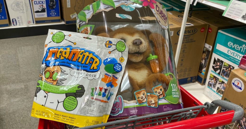Target Toy Deals in cart
