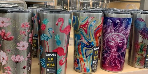 50% Off Tervis Plastic & Stainless Steel Tumblers | Disney, Glittery & More
