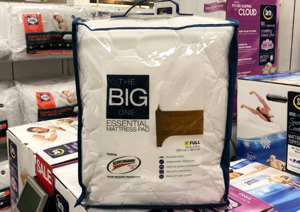 kohls the big one mattress pad twin xl