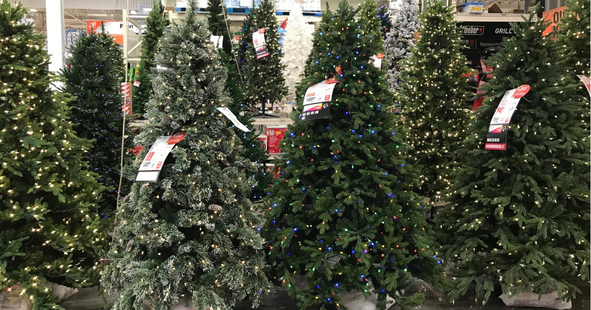 Christmas Trees Home Depot 2022