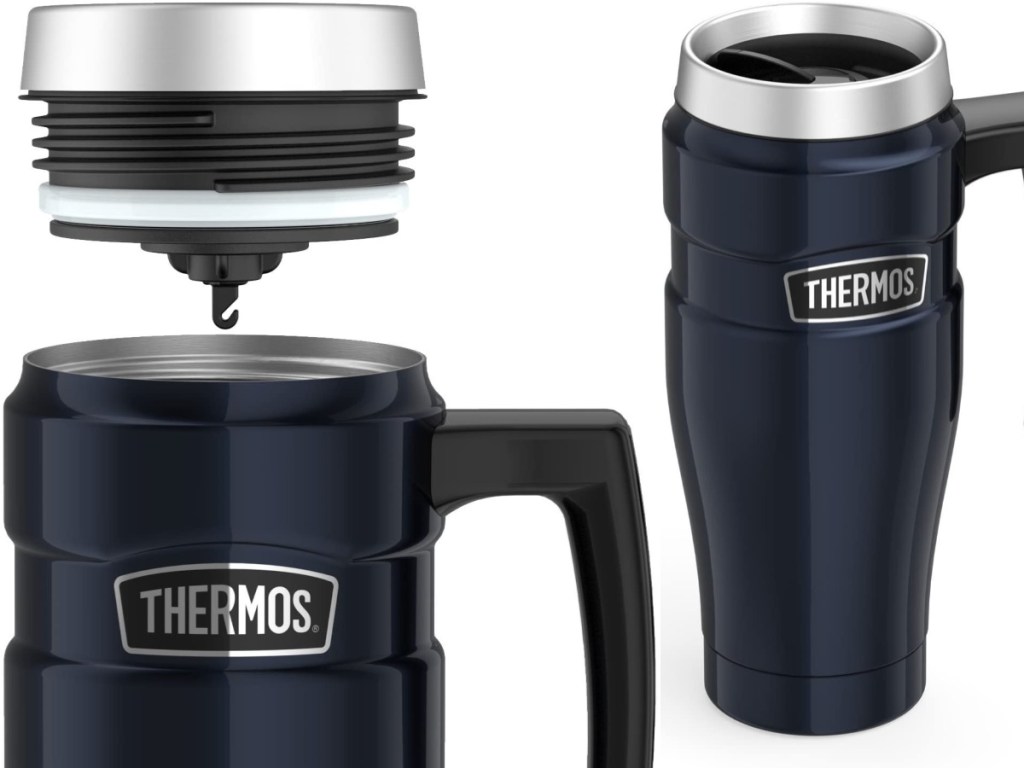 Thermos Stainless King Travel Tumbler W Handle Only 14 97 On Amazon Regularly 28 Hip2save