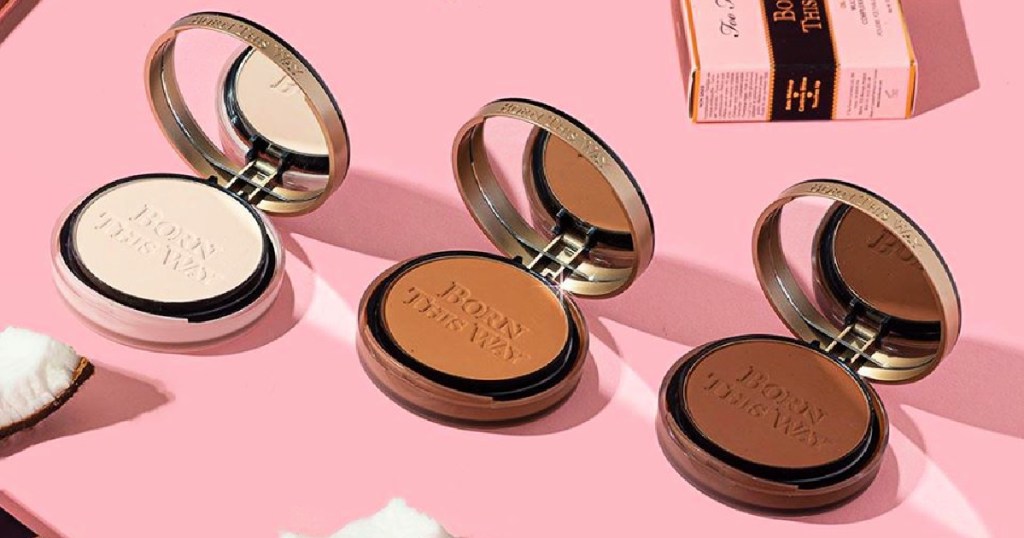 Too Faced Born This Way Undetectable Medium-to-Full Coverage Powder Foundations