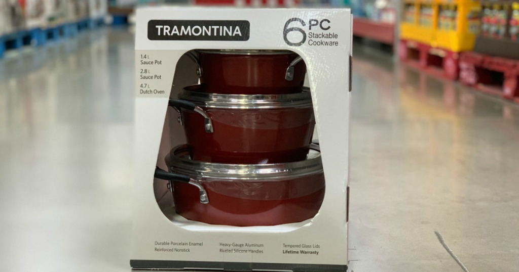 Tramontina 6 Pc Stainless Steel Covered Canister Set with Measuring Scoops  - Sam's Club