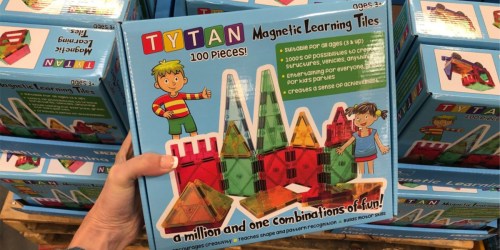 Tytan Magnetic Learning Tiles Building 100-Piece Set Only $29.98 at Sam’s Club (Regularly $43)