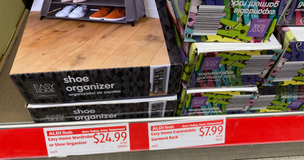 Aldi shoe 2024 rack 2020