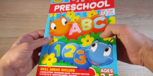 School Zone BIG Preschool Workbook Only $4.49 on Amazon or Target.com (Regularly $13!)