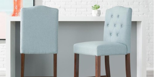 2 Upholstered Bar Stools Only $111.60 Shipped on HomeDepot.com (Just $55.80 Each)