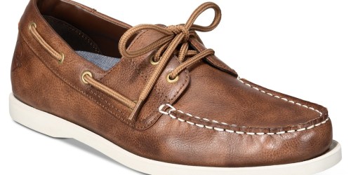 Weatherproof Vintage Men’s Boat Shoes Only $19.99 on Macy’s.com (Regularly $75)