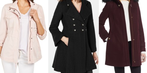 Up to 80% Off Women’s Jackets on Macys.com | Cole Haan, GUESS, & More