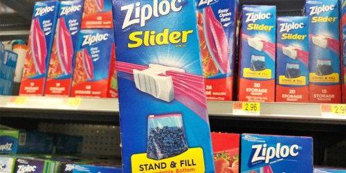 Ziploc Gallon Slider Bags 104-Count Box Only $8 on Amazon (Regularly $16.45)