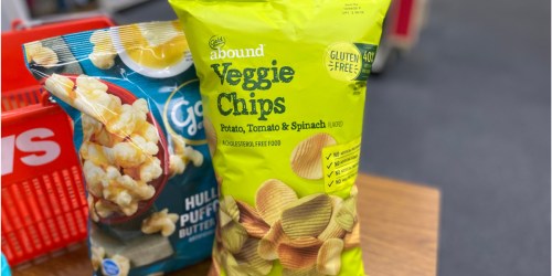 Free Gold Emblem Abound Veggie Chips at CVS | Just Use Your Phone