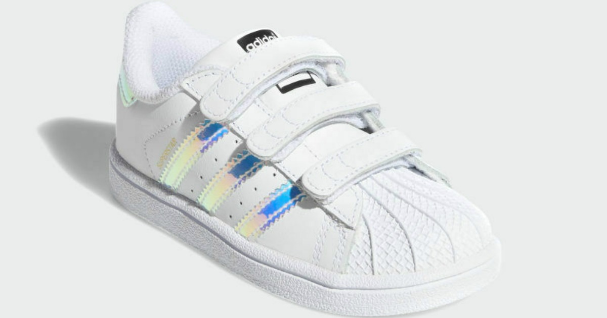 all white adidas kids